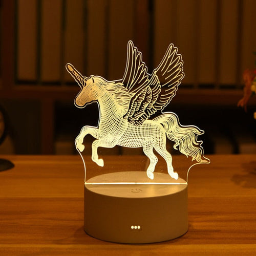 Skanto | 3D Kreative Dyr Nattlampe med LED
