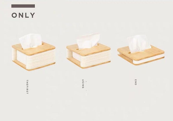 Nordic Bamboo FoldaSkanto Tissue Box | Skanto