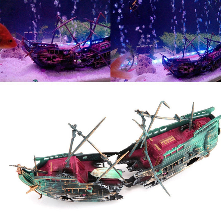 Large Shipwreck Aquarium Decoration | Skanto