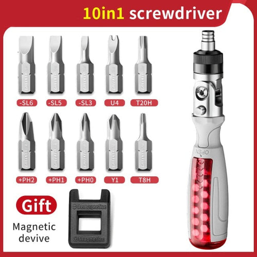 Skanto | Multi-Vinkel Bruk Skr screwdriver Set