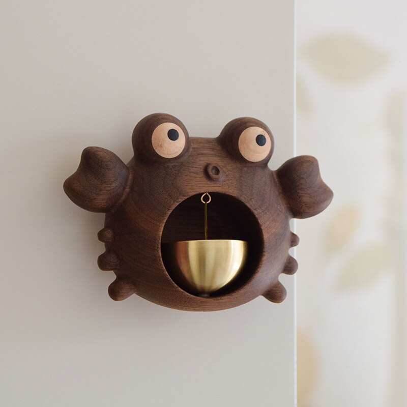 Solid Wood Cute Hanging Door Bell | Skanto
