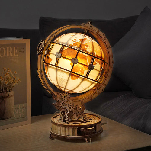 3D-Puslespill Lysende Globe | Skanto