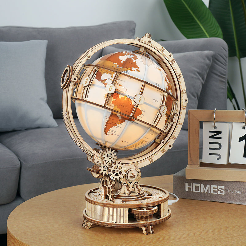3D Puslespill Luminous Globe | Skanto