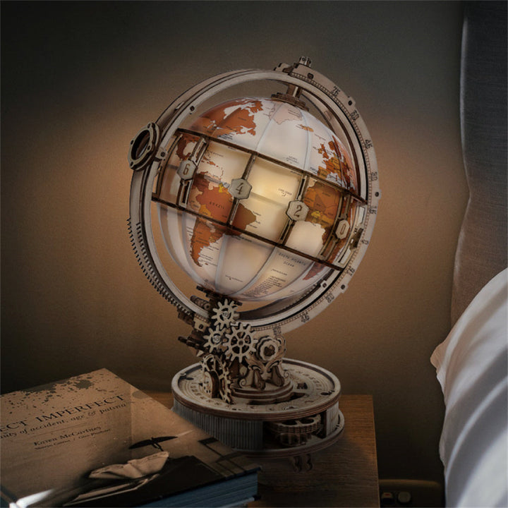 3D-Puslespill Lysende Globe | Skanto