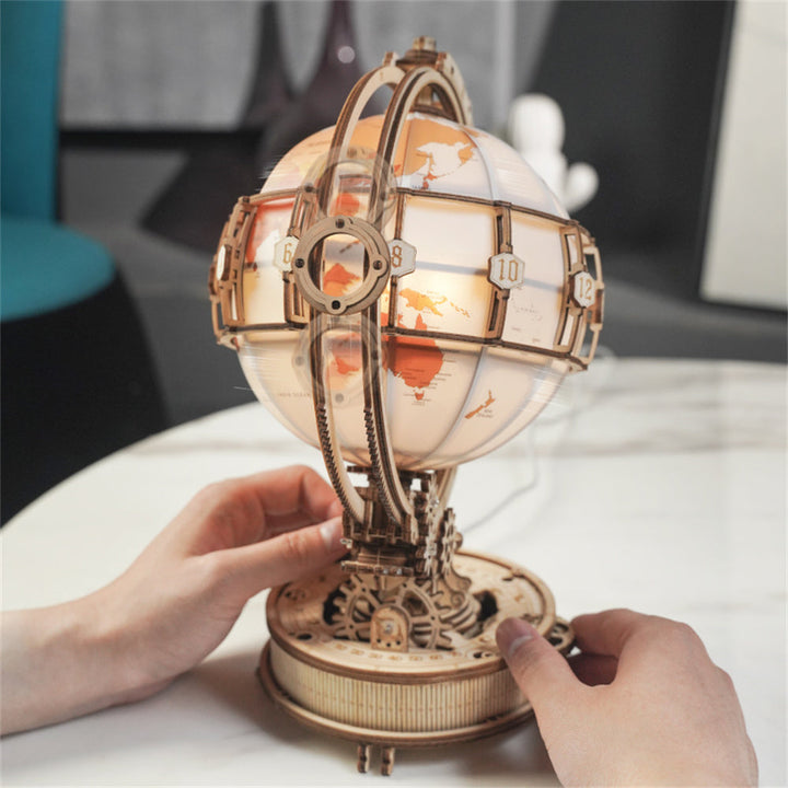 3D Puslespill Luminous Globe | Skanto