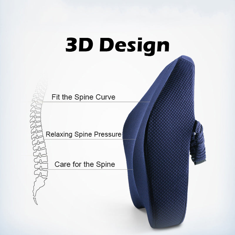 Office Chair Memory Foam Cushion Set | Skanto