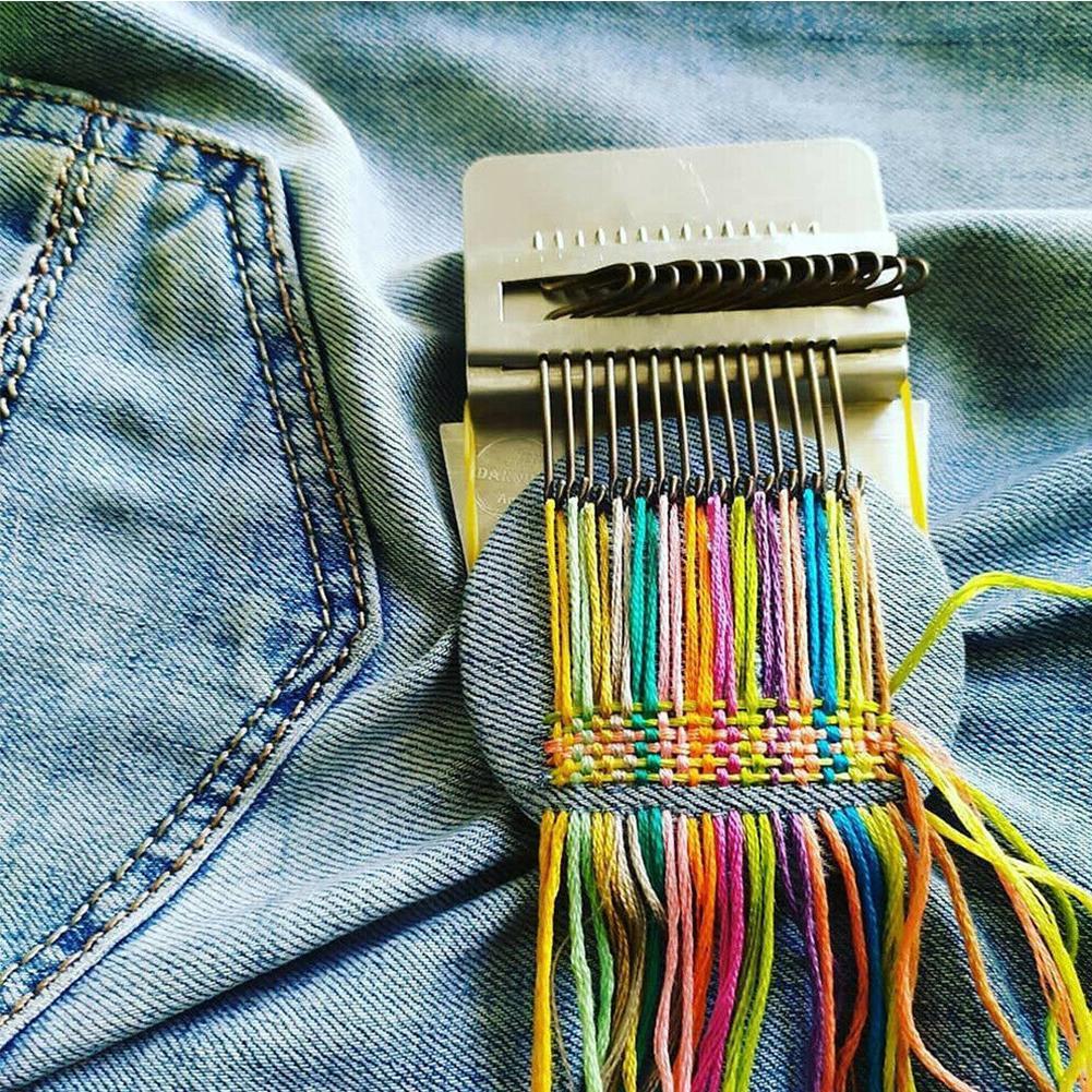 Skanto | Håndstrikking DIY Liten Veving Ramme Sett