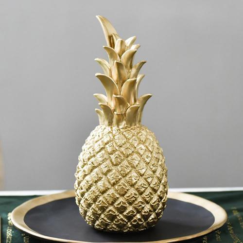 Skanto | PineLux Glitrende Ananas Dekorativ Figur | Moderne Design | Tilgjengelig i 3 Farger & Størrelser