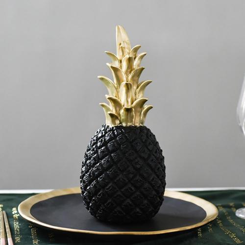 Skanto | PineLux Glitrende Ananas Dekorativ Figur | Moderne Design | Tilgjengelig i 3 Farger & Størrelser