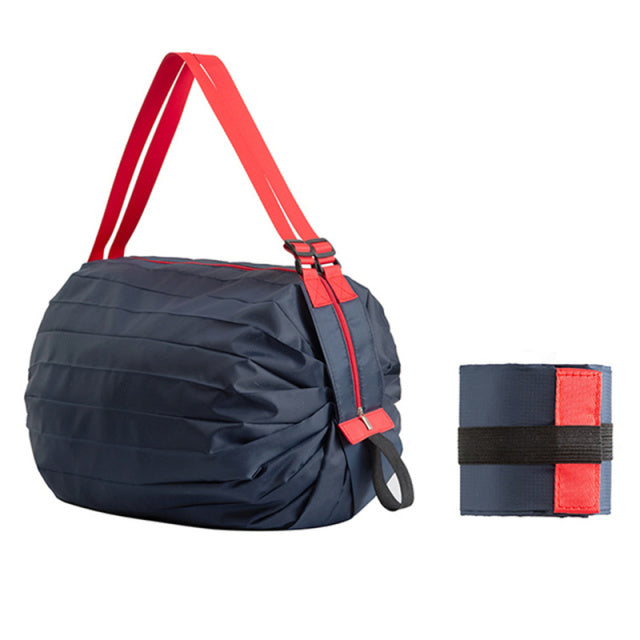 Stor kapasitet lerret sammenleggbar handlebag | Skanto