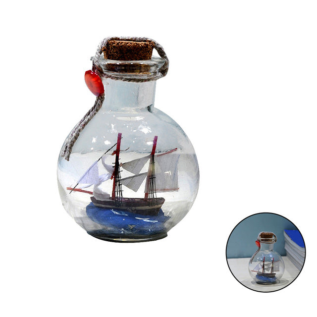 Kreativ Glass Bottle Ship | Skanto