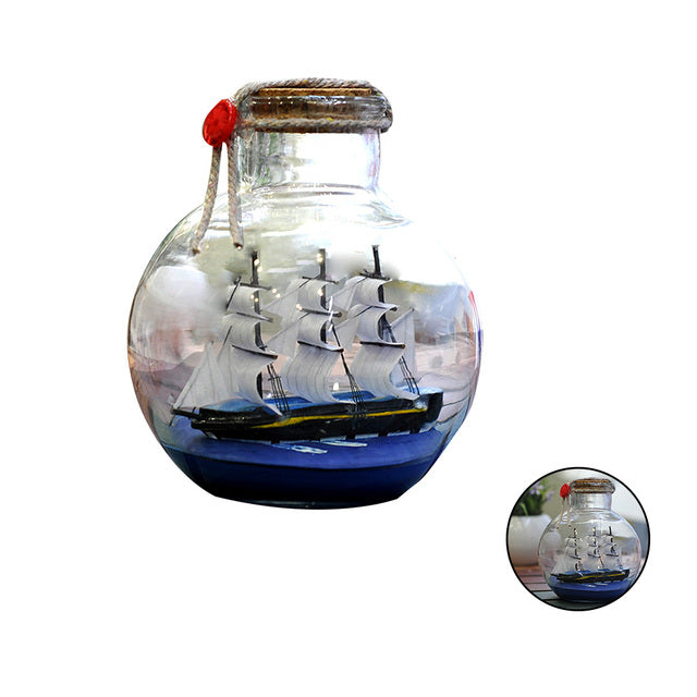 Skanto | Kreativ Glass Bottle Ship