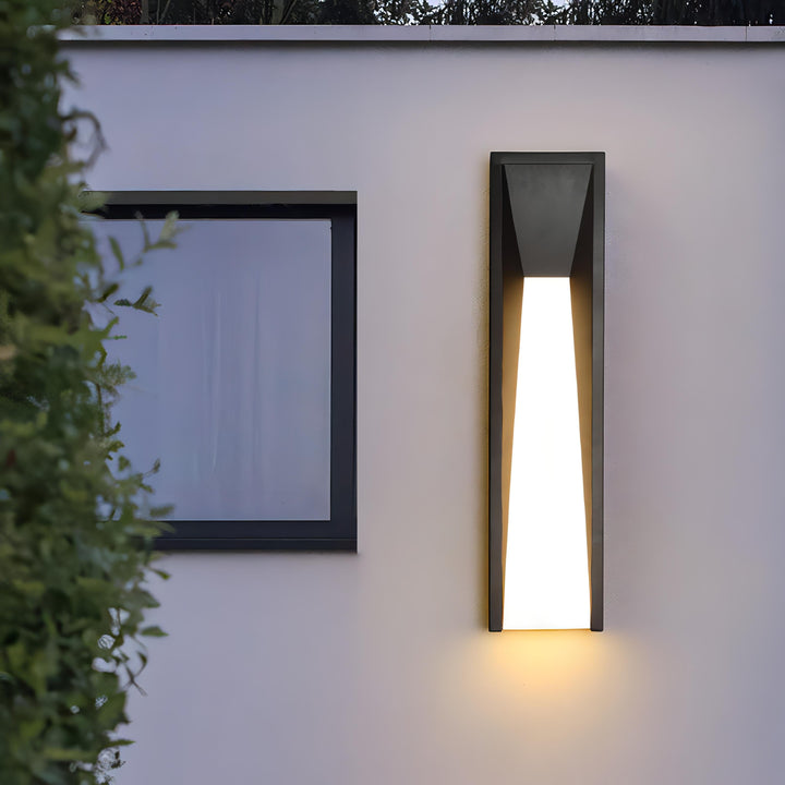 Parv - Rustfritt stål IP65 Moderne Vegglampe Fixture | Skanto