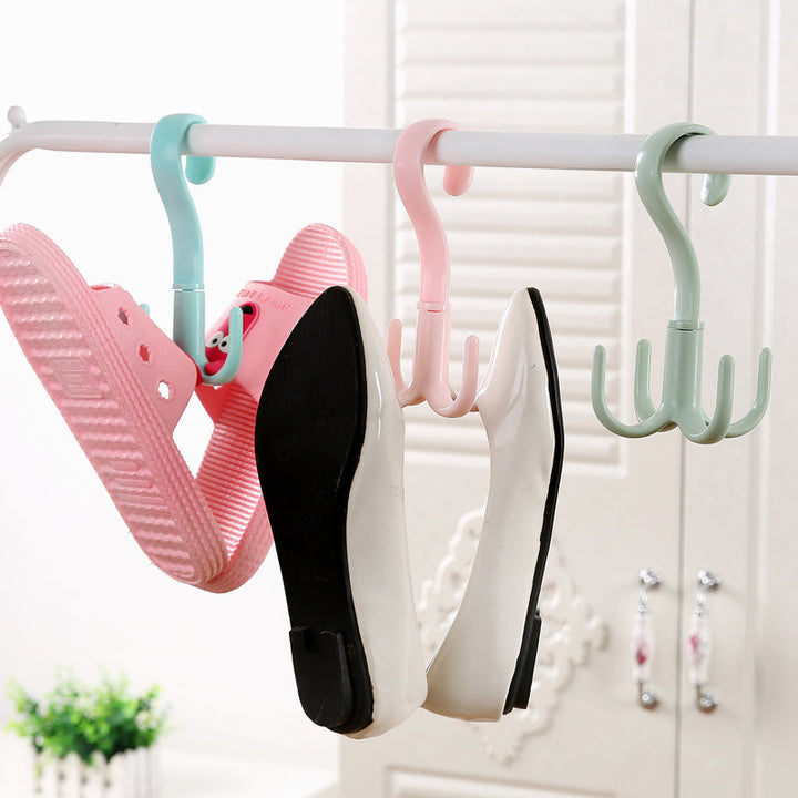 Rotating Four-Claw Hanger Organizer | Skanto