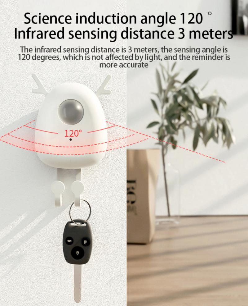 Cartoon Elf Sensor Voice Reminder Key Hook | Skanto