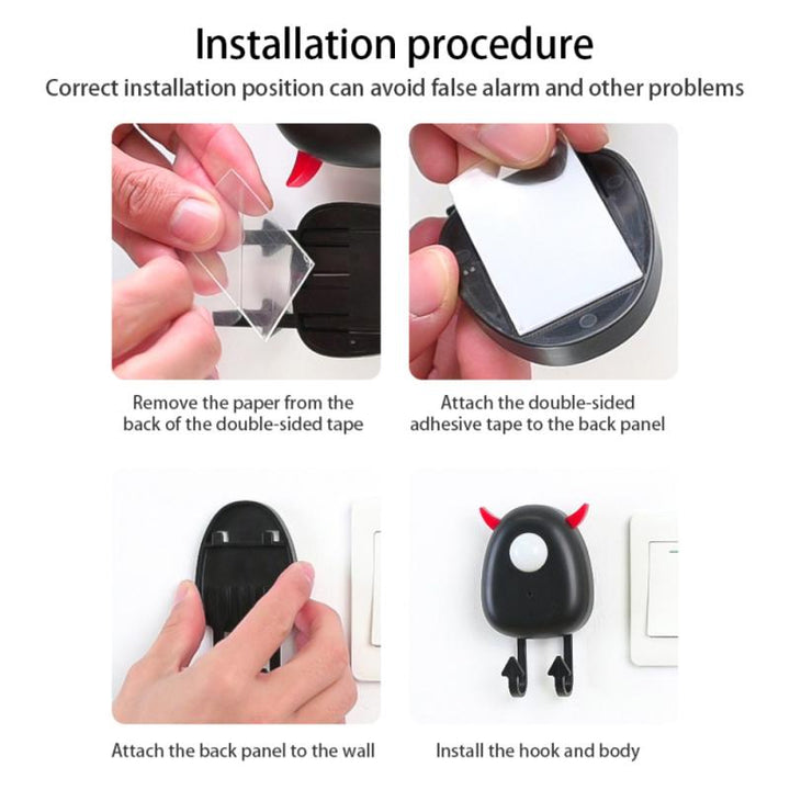 Cartoon Elf Sensor Voice Reminder Key Hook | Skanto