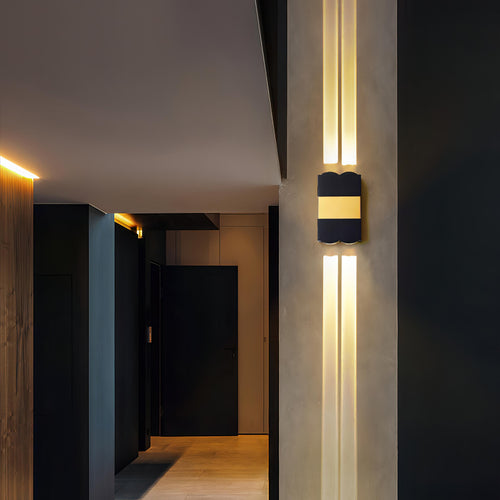 Vana - IP54 Vanntett Utendørs Vegg Spotlight i Aluminium | Skanto