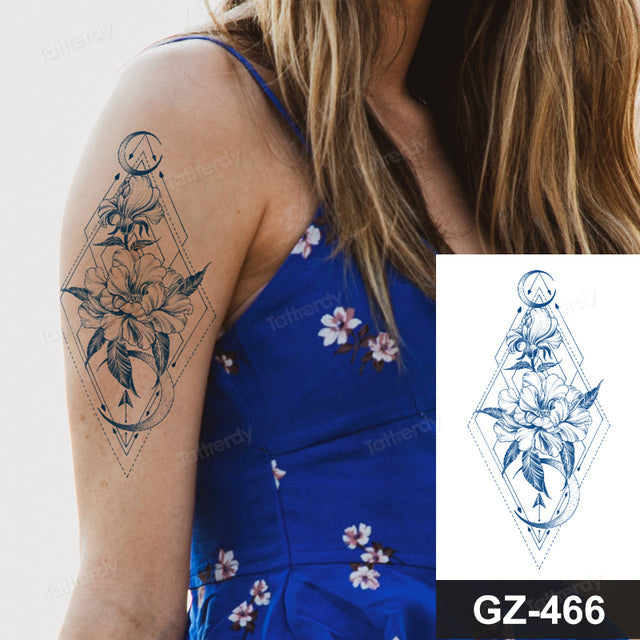 Skanto | Blommeslange Semi-Permanent Tatovering