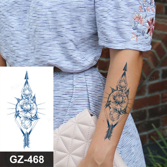 Skanto | Blommeslange Semi-Permanent Tatovering