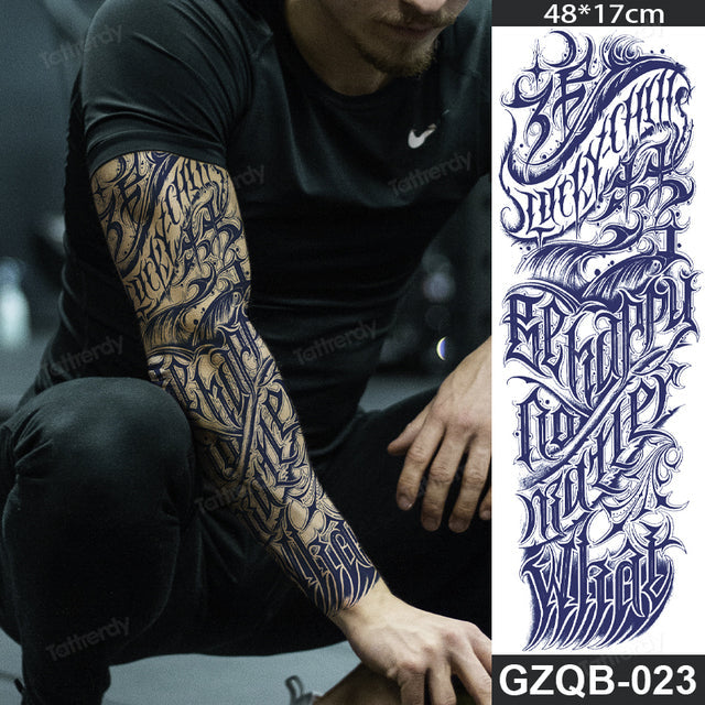 Skanto | Livsmening Hel Erme Semi-Permanent Tatovering