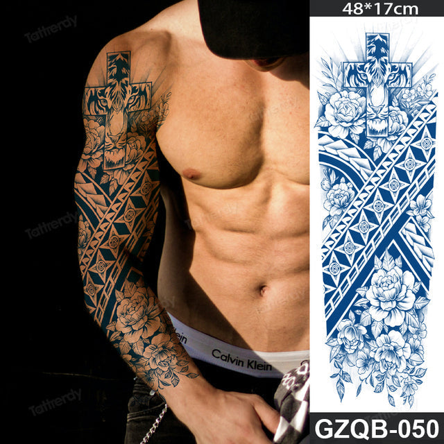Skanto | Livsmening Hel Erme Semi-Permanent Tatovering