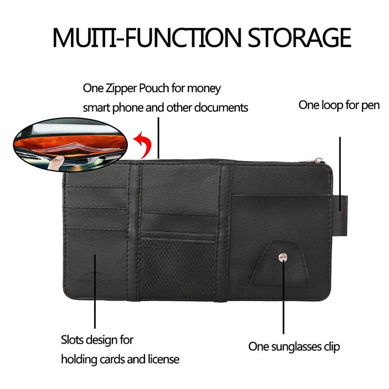 Skanto | Bil Stilfull Visor Organizer Lomme