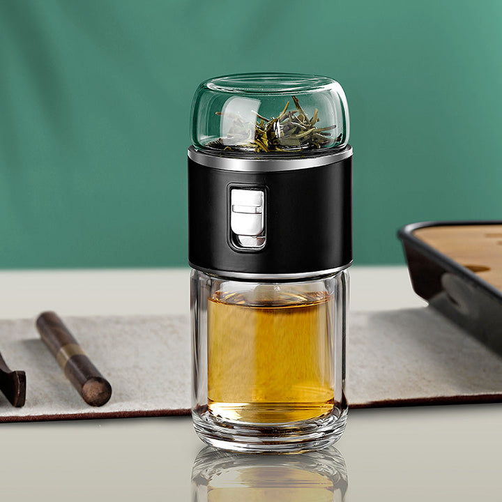 Skanto | Dobbel Glass Te Infuser Termosflaske