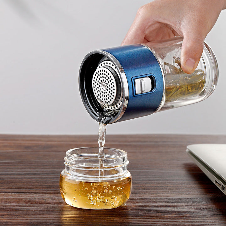 Skanto | Dobbel Glass Te Infuser Termosflaske