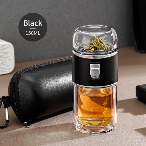 Skanto | Dobbel Glass Te Infuser Termosflaske