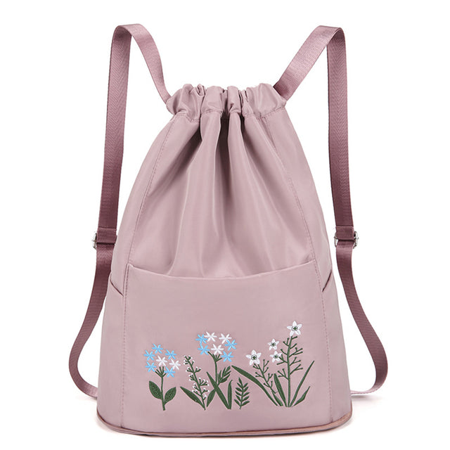 Flower Vanntett Sammenleggbar Stor Reise Rygsekk | Skanto