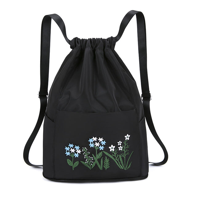 Flower Vanntett Sammenleggbar Stor Reise Rygsekk | Skanto