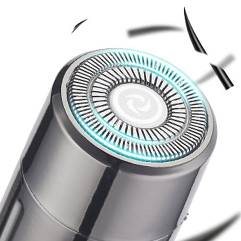 Skanto | Multifunksjonell Elektrisk Barbermaskin med Innebygd Lys lighter