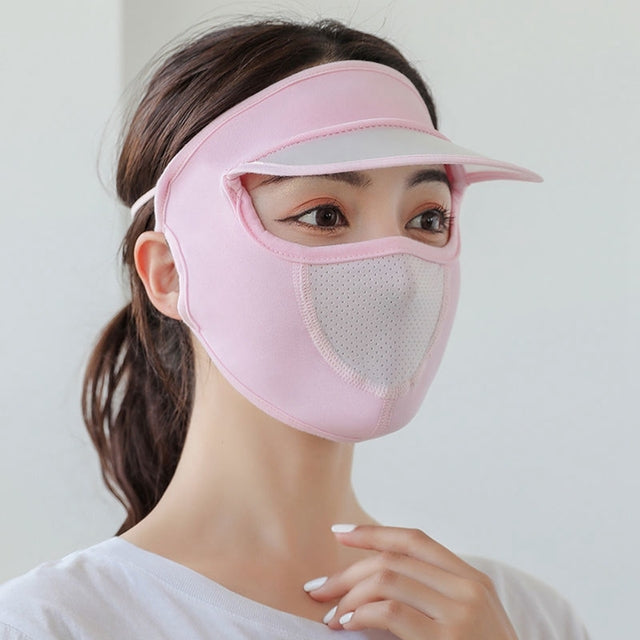 Skanto | Fantastisk UV-beskyttelse Utendørs Solhatt Maske