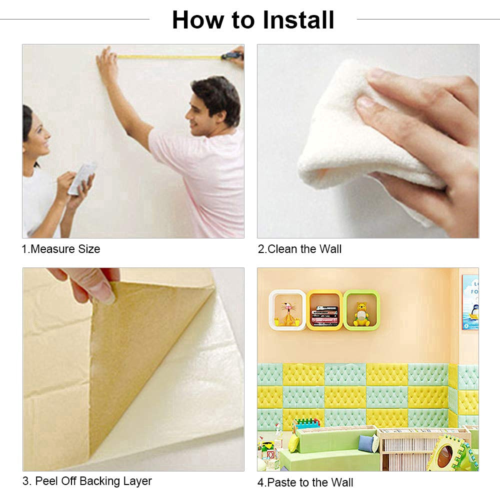 Selvklæbende myk sengbakhode | Skanto