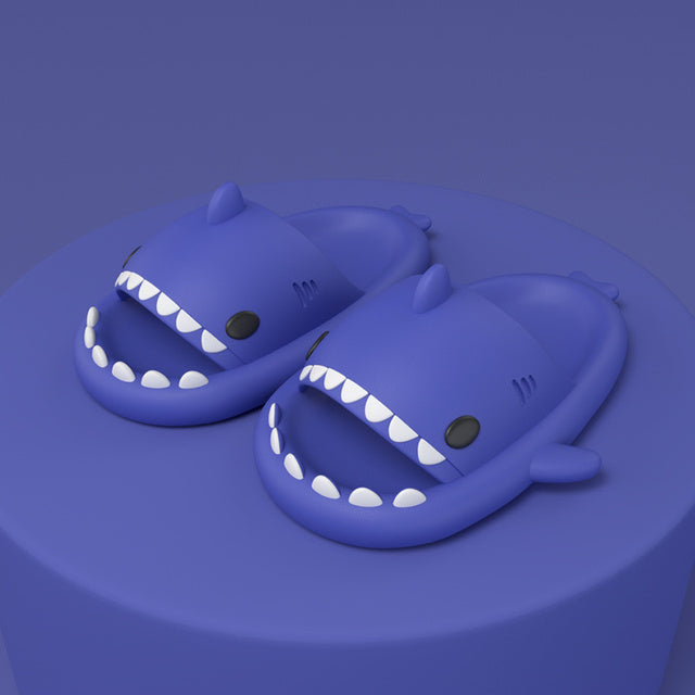 Cloudy Shark Slides | Skanto