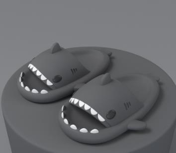 Cloudy Shark Slides | Skanto
