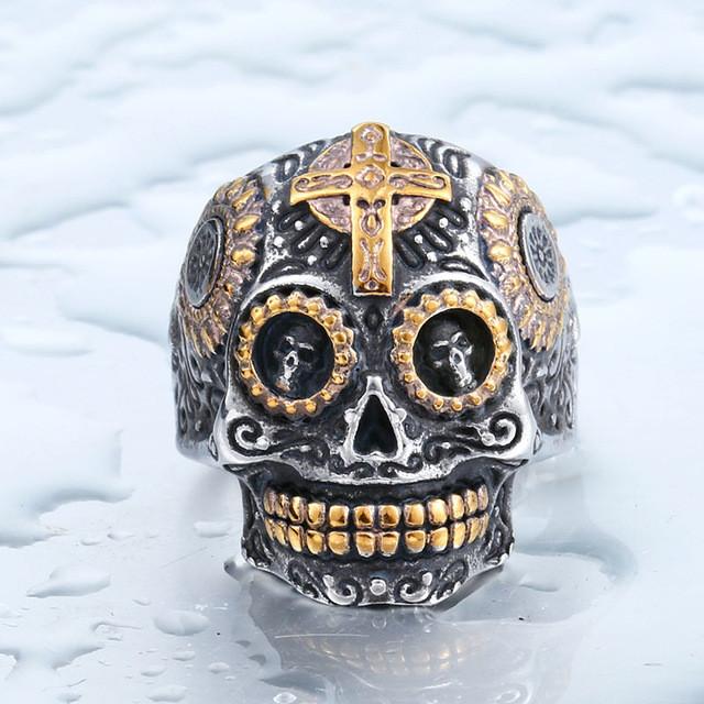 Sugar Skull Ring | Skanto