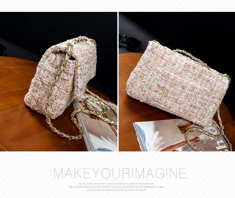 Skanto | Luksuriøs Håndveske Designer Flap Crossbody Veske