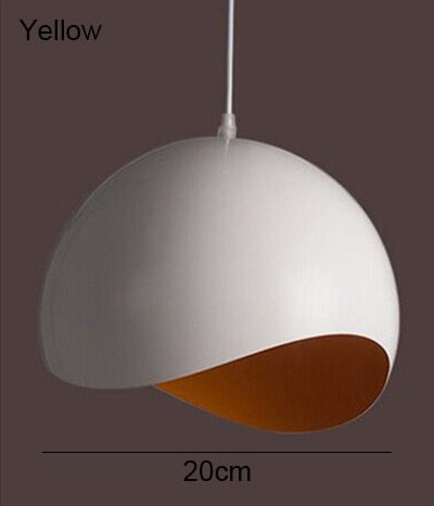 Skanto | Modern Aluminium Eggshell Nordisk Pendellampe