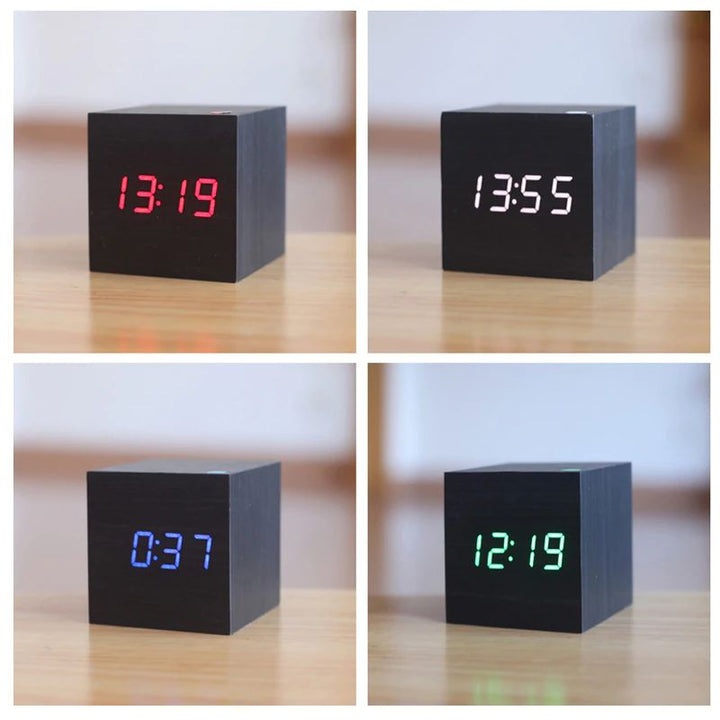 Skanto | Digital Clock Cube i moderne tredesign
