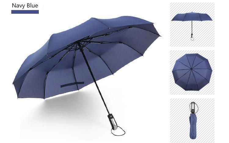 Skanto | Luksus Automatisk Åpne & Lukke Paraply Sammenleggbar Vind vanntett