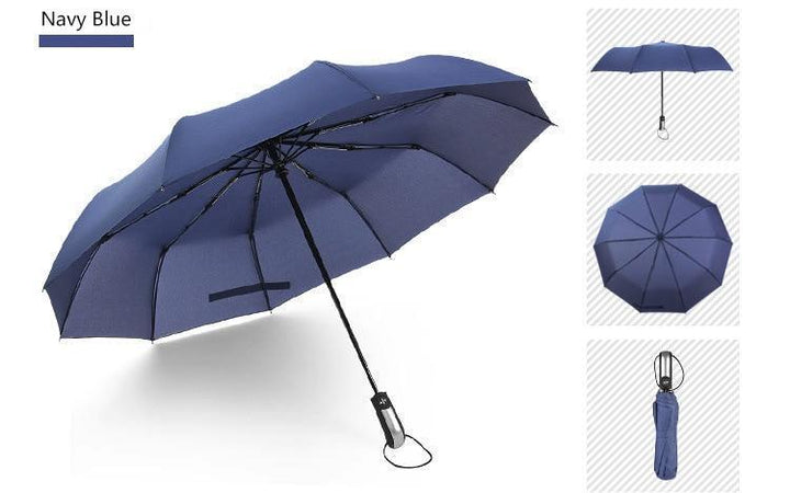 Skanto | Luksus Automatisk Åpne & Lukke Paraply Sammenleggbar Vind vanntett