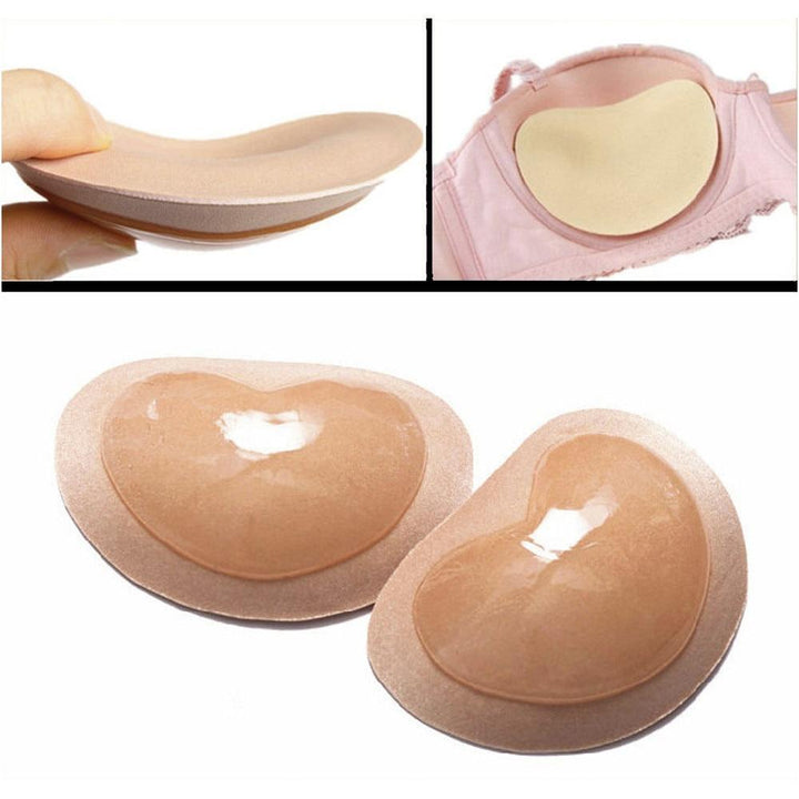 Skanto | Magic Heart Bikini Forsterkende Polstring BH Klebende Bryst Push Up Puter