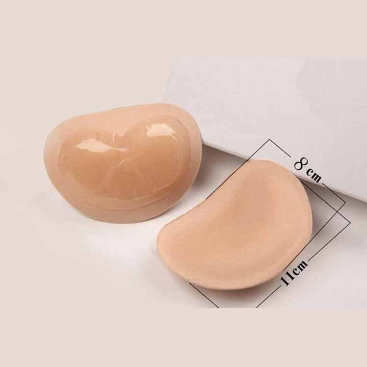 Skanto | Magic Heart Bikini Forsterkende Polstring BH Klebende Bryst Push Up Puter
