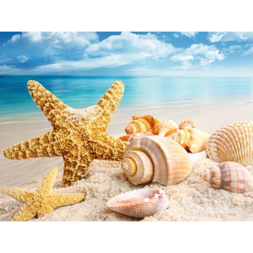 Seashells By The Shore - GemPaint Kit | Skanto