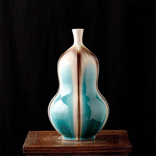 Skanto | Klassisk gammel Jingdezhen is sprekker keramisk glasur vase