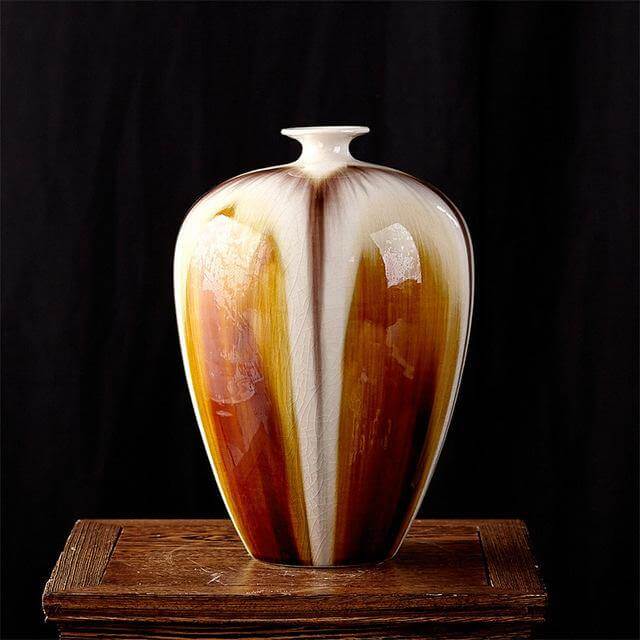 Skanto | Klassisk gammel Jingdezhen is sprekker keramisk glasur vase