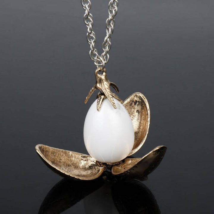 Skanto | Fire Dragon Egg Necklace