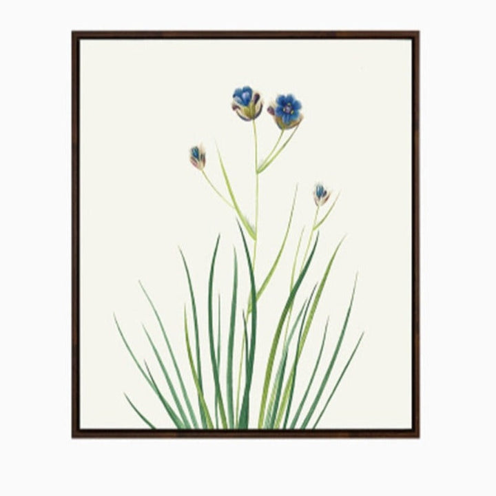 Blomster Lerretsmaleri Natur Plakat - Lerret Veggkunst Maleri