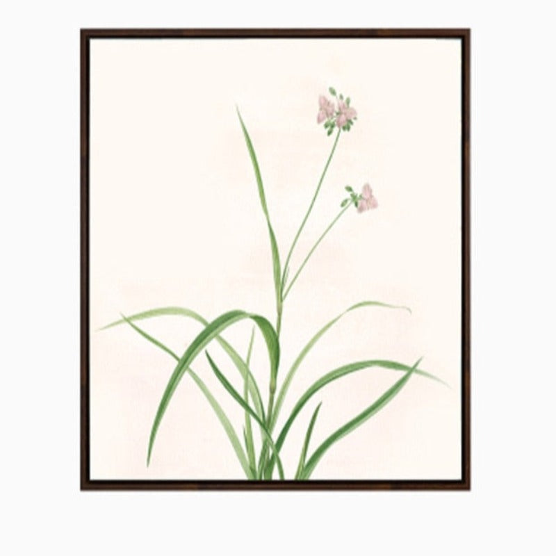 Blomster Lerretsmaleri Natur Plakat - Lerret Veggkunst Maleri